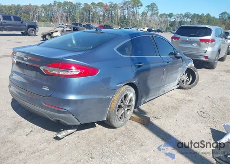 2019 Ford Fusion Sel from USA, damaged, VIN 3FA6P0CD2KR233780